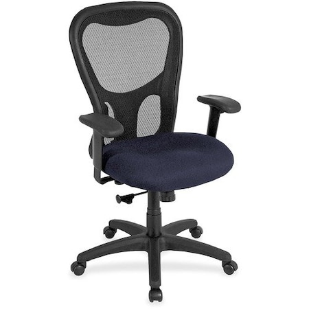 Eurotech - The Raynor Group Chair, Mesh, 26inx24inx41-44-1/2in, Blueberry/Black EUTMM950010